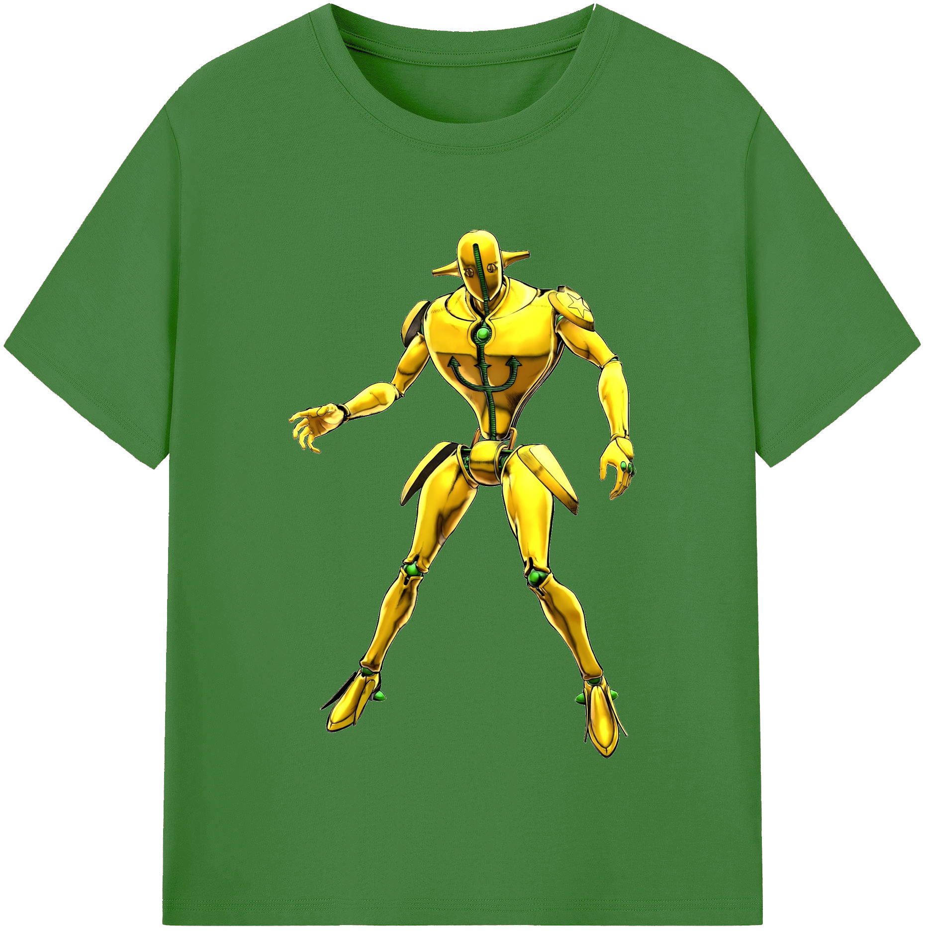 （画像用） ジョジョの奇妙な冒険 JoJo's Bizarre Adventure レディースカジュアルプリントTシャツ（綿100％）